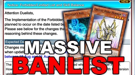 Gigantic Post Worlds Banlist Orcust Is Dead And Rod Is Free Yu