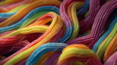 Premium Ai Image Sour Candy Strips