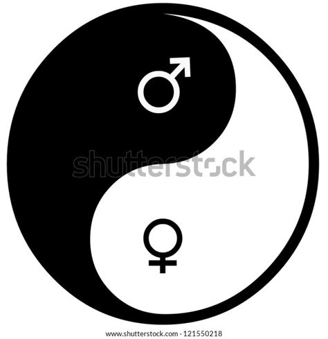 Yin Yang Sex Lagerillustration 121550218