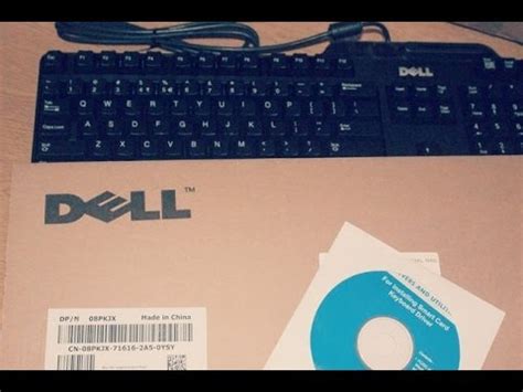 Dell Keyboard Usb With Smart Card Reader Unboxing Hd Youtube