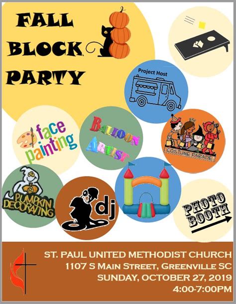 Fall Block Party Saint Paul United Methodist Church