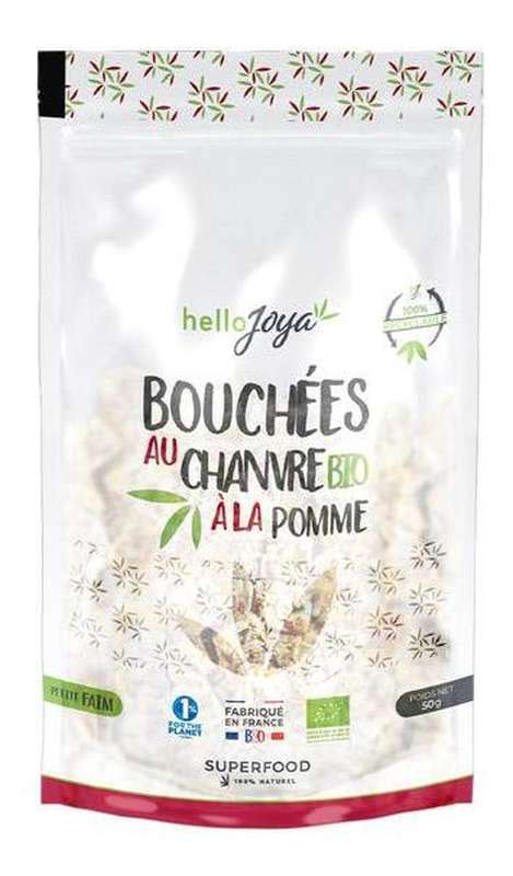 Bouchées au chanvre à la pomme BIO Hello Joya 50 g La Belle Vie