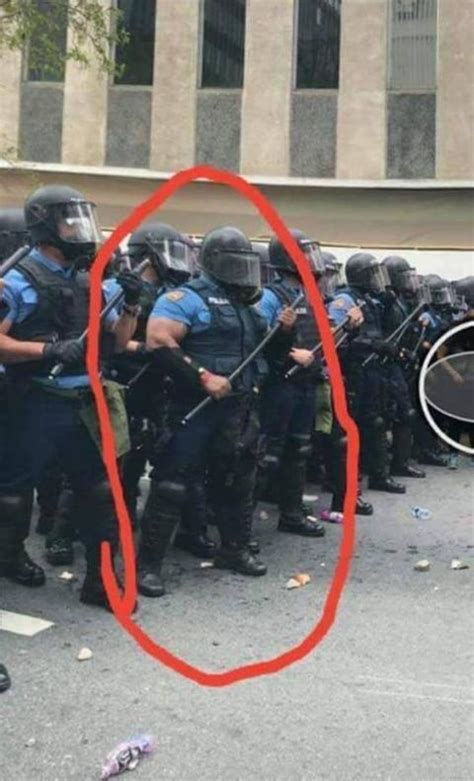 Officer A Unit Keeping The Riot In Awe Rabsoluteunits