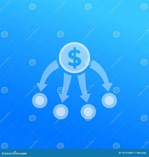 Diversification Diversified Portfolio Icon Vector Illustration