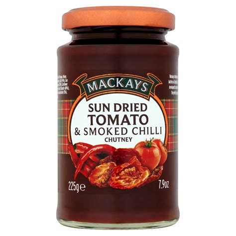 Mackays Sun Dried Tomato Smoked Chilli Chutney 225g