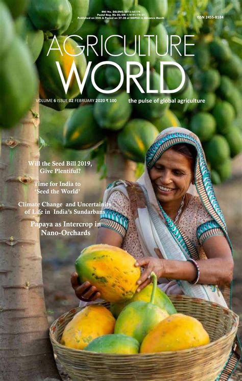 Get Digital Access To Agriculture World February 2020 Issue