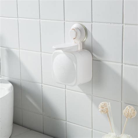 Wall Mount Zeepdispenser Waterdicht Zuignap Zeepki Grandado