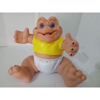 Boneco Antigo Baby Sauro Fam Lia Dinossauro Vinil Mede Cm