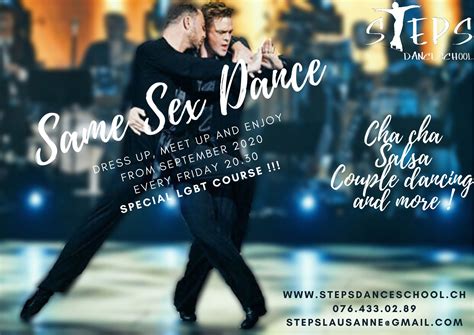 Brand New Course Same Sex Dance English Version Steps Dance School