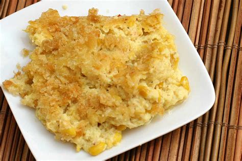 Crockpot Scalloped Corn Casserole Recipe