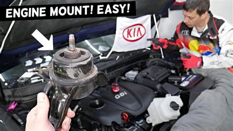 HOW TO REPLACE PASSENGER SIDE ENGINE MOUNT ON KIA FORTE SORENTO