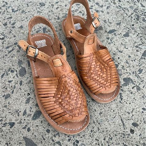 Huarache Sandal All Sizes Boho Hippie Vintage Mexican Etsy