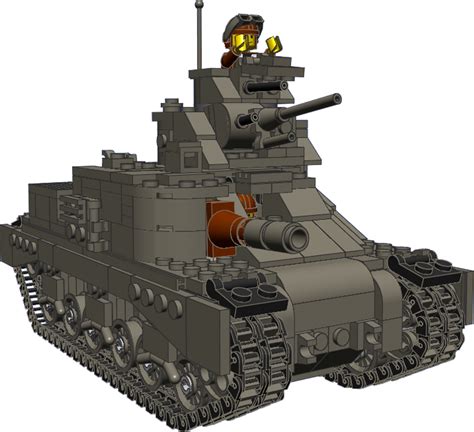 M3 Lee Medium Tank - Super-Premium Kit - Brickmania Toys