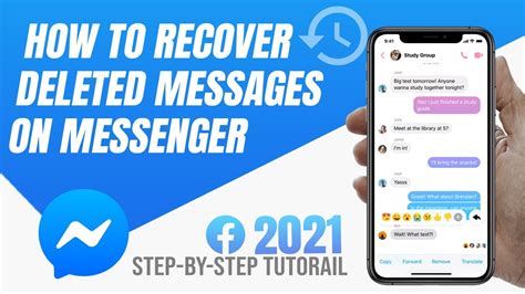 How To Recover Deleted Messages On Messenger Retrieve Fb Messages