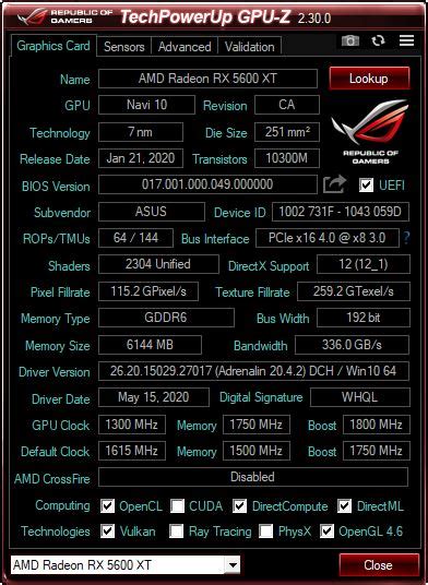 Venta Overclock Rx 5600 Xt En Stock