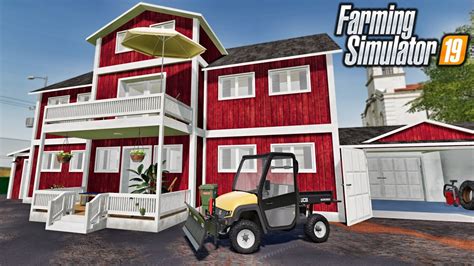 JCB UTV Farminópolis Map USA House 15 Mods Farming Simulator 19