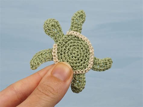 Baby Sea Turtle Applique Crochet Pattern Planetjune By June Gilbank