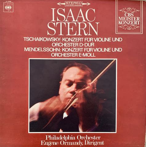 Mendelssohn Tschaikowsky Isaac Stern Philadelphia Orchester