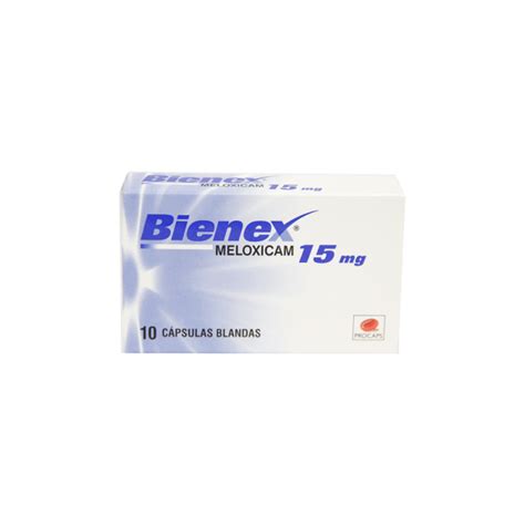 Bienex 15 Mg Meloxicam Capsulas 10 Comfarpi