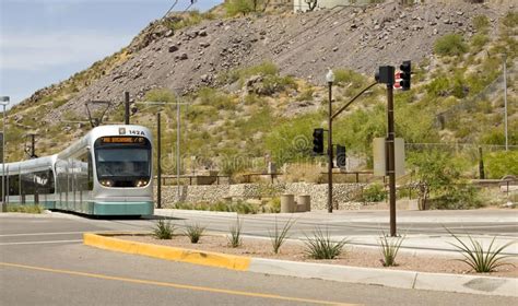 Phoenix Metro Light Rail Train Royalty Free Stock Image Light Rail