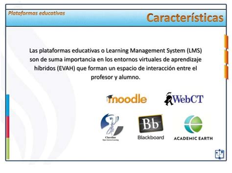 Plataformas Educativas Concepto Características Y Ejemplos Ppt