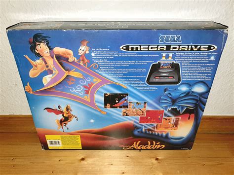 Sega Mega Drive Consola Aladdin Kit En Emb Orig Top Ebay