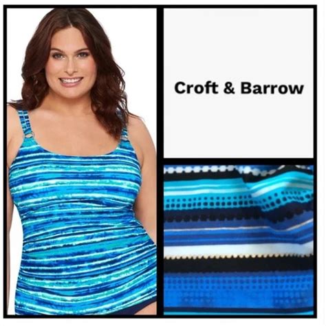 Croft And Barrow Swim Nwot Croft Barrow Tankini Swim Top Poshmark