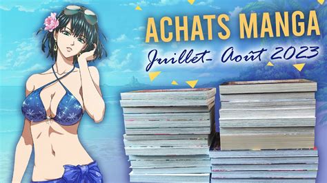 Achats mangas Été 2023 x Une intégrale inattendue YouTube