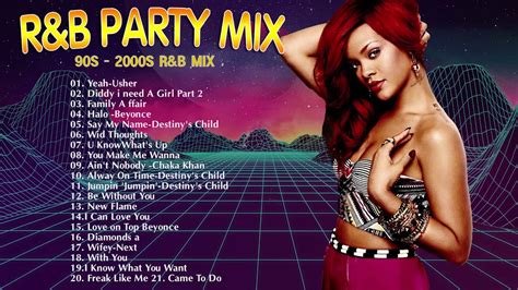 90s 2000s R B PARTY MIX Rihanna Ne Yo Beyonce Usher Chris Brown