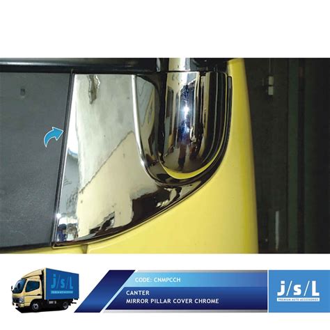 Jual Pillar Spion Mitsubishi Canter JSL Mirror Pillar Cover Chrome