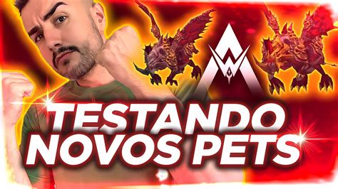 TESTANDO OS NOVOS PETS AUXILIARES DO MUAWAY QUAL O MELHOR YouTube