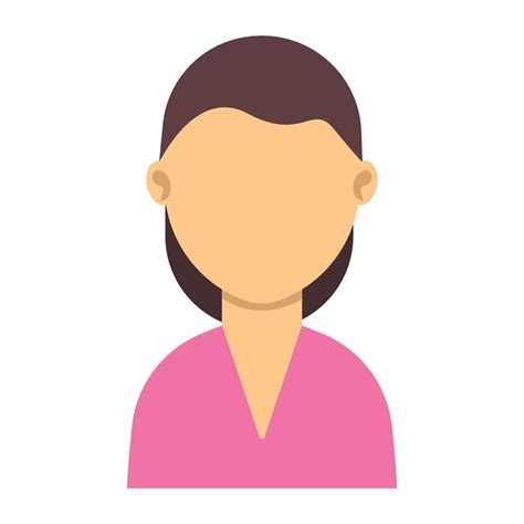 Woman Avatar Person Female Vector Illustration Icon Character Face Portrait Woman Avatar