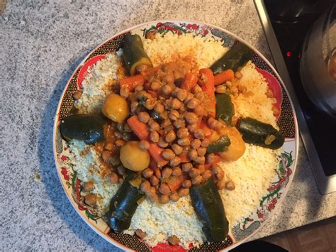 Couscous Marokkanische Art Couscous Marokkanisch