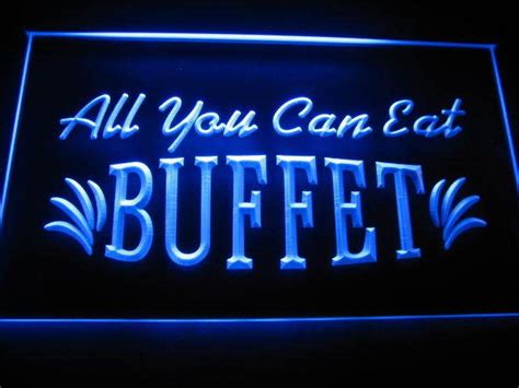 All You Can Eat Buffet  640×480 All You Can Neon Signs Led Light Signs