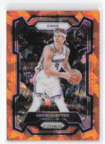 2023 24 Panini Prizm Kevin Huerter 240 Prizms Orange Ice EBay