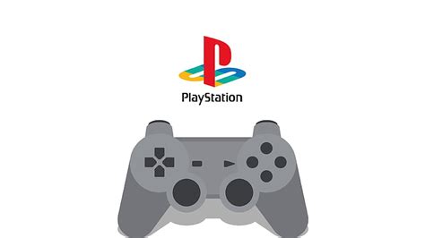 Hd Wallpaper Playstation Logo Sony Playstation Company Symbol