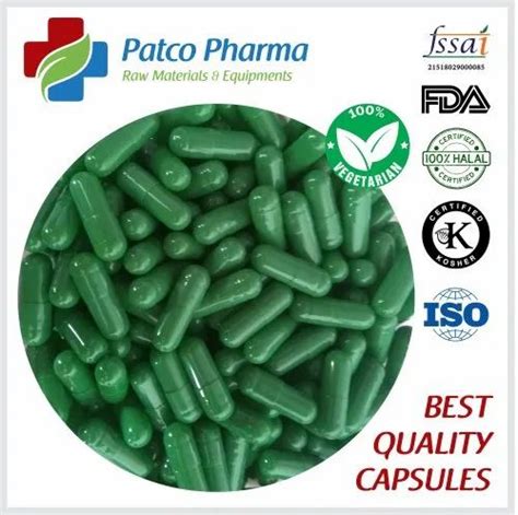 Empty Capsules Veg Hpmc Capsules Size 0 Exporter From Mumbai