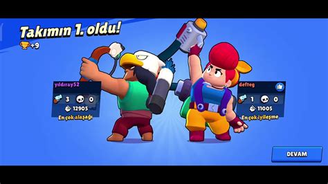 BRAWL STARS ÇİFT HESAPLAŞMA BÖLÜMÜ GALİBİYETİ YouTube