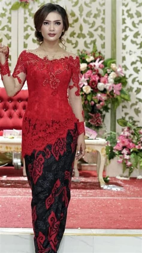 Pin Di Kebaya Lace Di 2024 Model Baju Wanita Model Pakaian Wanita Model Pakaian