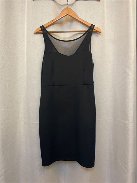 Plain Black Dress on Carousell