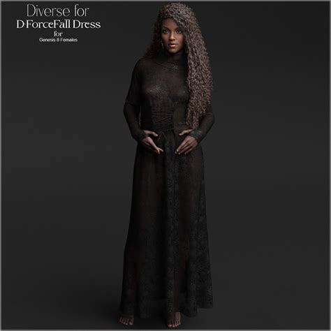 Diverse For D Force Fall Dress Daz 3D