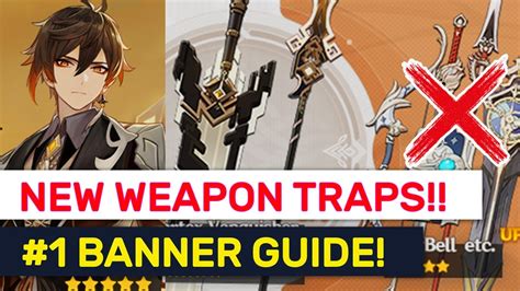 New Weapon Banner Is A Trap 3 New Events Details And Weapon Guide Genshin Impact Youtube