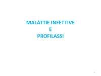 Malattie Infettive E Profilassi Docsity