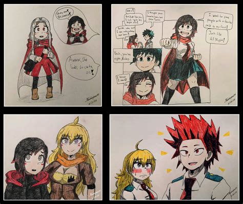 Rwby Mha 2 By Jokerfan99 By Jk7 Fan On Deviantart