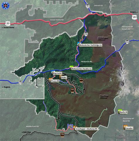 Mckenzie Ranger District Mountain Bike And Hiking Trails