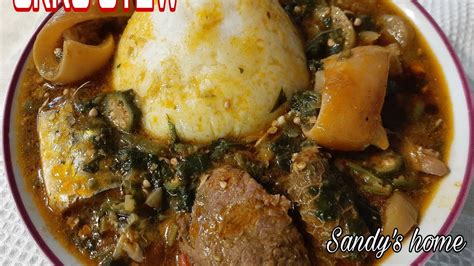 How To Make The Tastiest Ghanaian Okro Stew Okro Stew YouTube