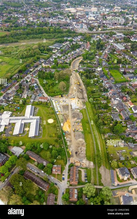 Hauptkanal Sterkrade Ist Ein Gewasser Im Flusssystem Emscher Immagini E