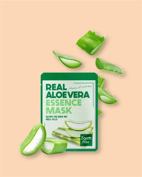 Farmstay Maska Od Tkanine Za Lice Real Aloe Vera Essence Mask Sheet