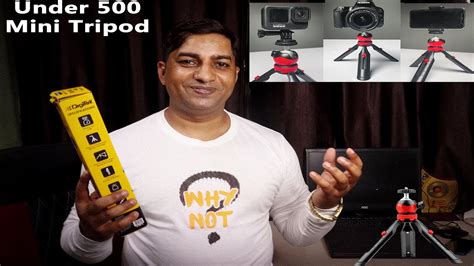 Best Tripod For Mobile Under 500 Digitek Dtr 200mt Review And Unboxing