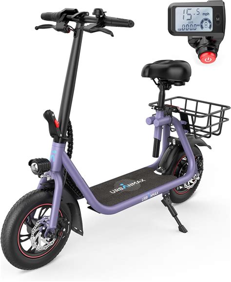 Urbanmax C C Pro Scooter El Ctrico Con Asiento Motor Potente De